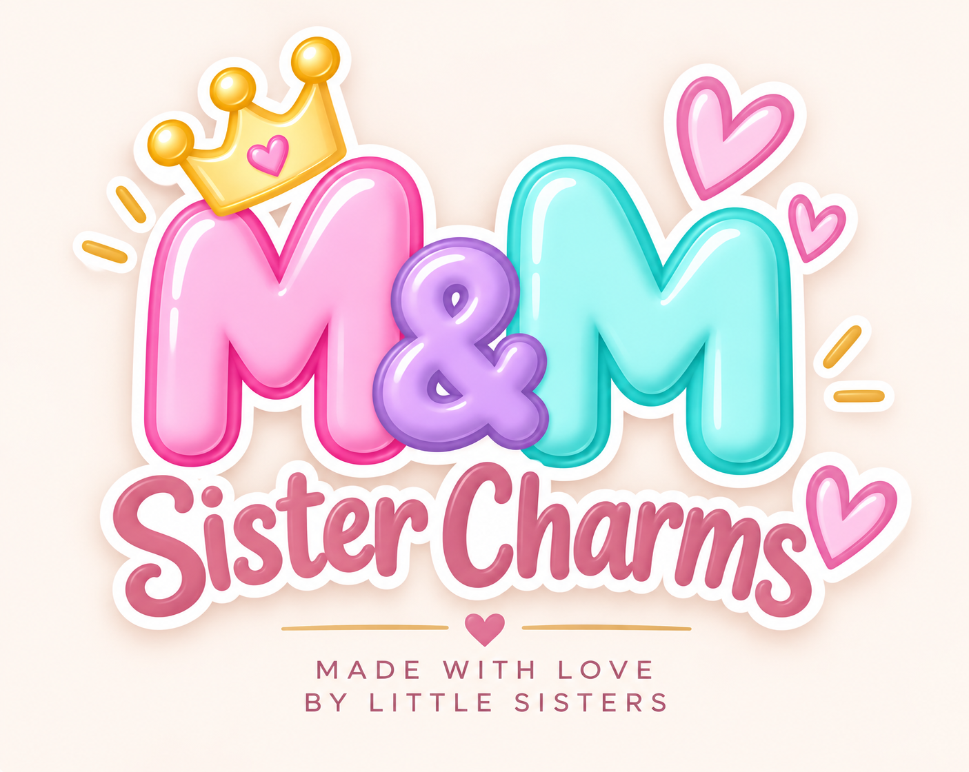M&M Sister Charms